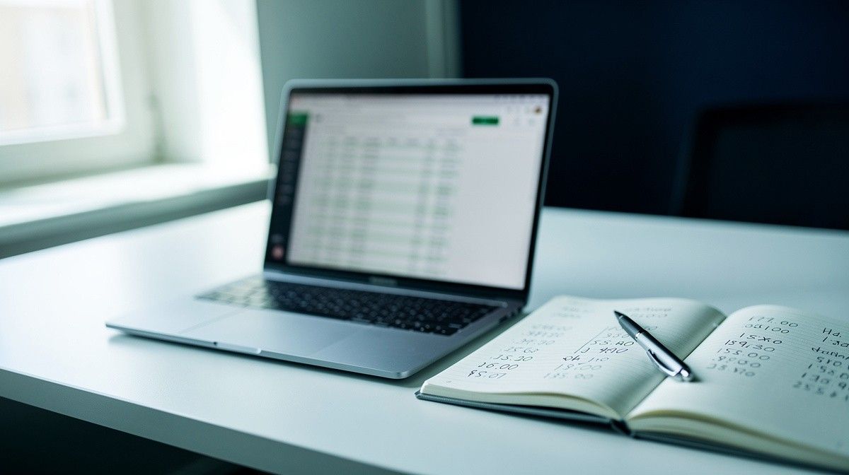 Editorial photograph illustrating Excel for Finance: Top 5 Financial Functions in Excel for Learnsignal blog