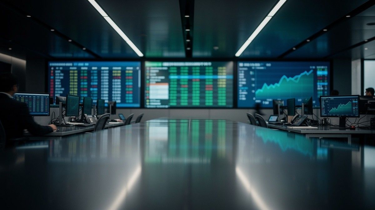 Editorial photograph illustrating Risks In Financial Services for Learnsignal blog